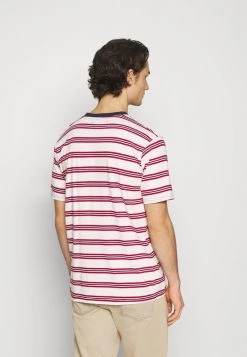 Mennace CLASSIC HORIZONTAL STRIPE UNISEX - Print T-shirt - White/red -Mennace Shop Online a1095ca8df3c4d42bc35d2a14a88dac3