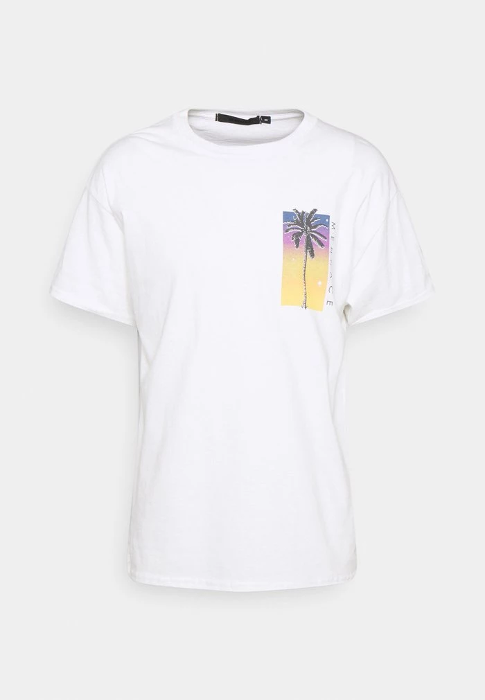 Mennace SUNDAZE BOULEVARD - Print T-shirt - White 8 Mennace SUNDAZE BOULEVARD - Print T-shirt - White - Image 6