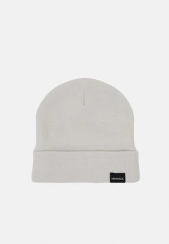 Mennace MINI ROLL BEANIE WITH TAB UNISEX - Beanie - Off White -Mennace Shop Online b02a36a17e544a81bbfa023783709851