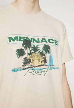 Mennace HAVANA RESORT REGULAR SHIRT - Print T-shirt - Sand -Mennace Shop Online b318e073976e4db99f68d81160df0d77