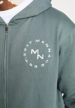 Mennace ESSENTIAL REGULAR ZIP UP HOODIE UNISEX - Zip-up Sweatshirt - Teal -Mennace Shop Online b5ce1e8a6277414aa4f1333113b7b129