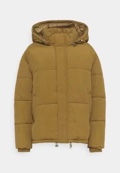 Mennace HENNESSEY HOODED PUFFER JACKET - Winter Jacket - Light Brown -Mennace Shop Online b6a6602fe1404cdaae416e8e314e42dd