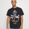 Mennace A$AP FERG FLAME SKULL - Print T-shirt - Black -Mennace Shop Online bca9d204666340c1957a3073caacc6b2