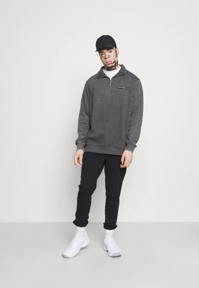 Mennace Sweatshirt - Dark Grey 4 Mennace Sweatshirt - Dark Grey - Image 2