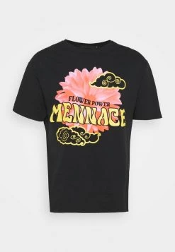 Mennace SUNDAZE FLOWER CLOUD - Print T-shirt - Black -Mennace Shop Online c09d8429d2e34fdd8e4b4f42b0889e1b
