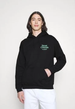 Mennace ETERNAL CROSSROADS HOODIE - Sweatshirt - Black -Mennace Shop Online c176803cb06e448a846eda7352bd1396