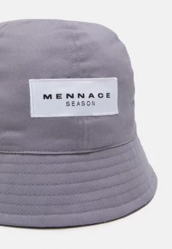 Mennace SUNDAZE SLOPED BUCKET HAT - Hat - Grey -Mennace Shop Online c30c60ccfb924253bad3a14811971b19
