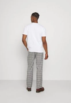 Mennace BREEZE STRAIGHT CHECK SUIT TROUSER - Trousers - Grey -Mennace Shop Online c4a2bee41bbd432e854585d750db2168