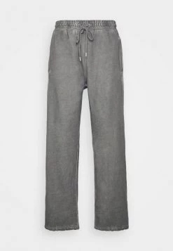 Mennace RECLAIM WASHED STRAIGHT LEG JOGGER - Tracksuit Bottoms - Charcoal