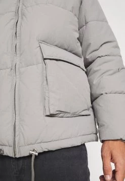 Mennace EVIAN PUFFER JACKET UNISEX - Winter Jacket - Light Grey -Mennace Shop Online cbb32f17785641e9b50b6fb1774bd2f7
