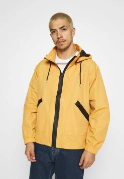 Mennace WASHED TECH JACKET - Summer Jacket - Orange