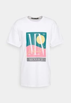 Mennace SUNDAZE RESORT REGULAR - Print T-shirt - White -Mennace Shop Online d5420cdb901740459d11a4f4b6ef3d4b