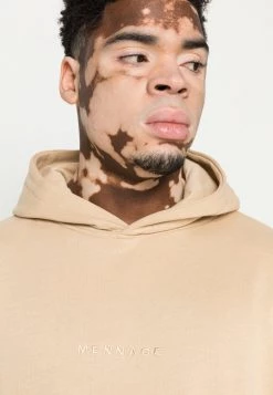 MENNACE UNISEX ESSENTIAL REGULAR HOODIE - Hoodie - Light Brown -Mennace Shop Online e2451356f3224d21892b07764faa65f5