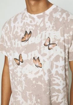 Mennace TIE DYE ROSEBOWL REALITY REGULAR - Print T-shirt - Tan -Mennace Shop Online e3a0ffe283bc416f9f01a57a18fb7f9a