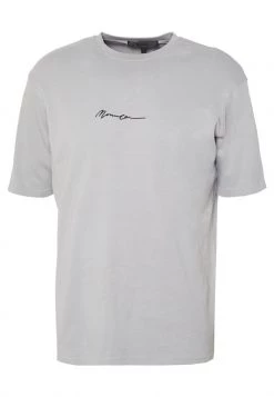 Mennace ESSENTIAL REGULAR RELAXED SIG TEE UNISEX - Basic T-shirt - Slate Grey -Mennace Shop Online e4752fecb8fd427d8cf5cfbe88aeb597