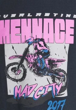 MENNACE MAD CITY - Print T-shirt - Washed Black -Mennace Shop Online eec5a5020dcf4fecb298b8e690ca54b6