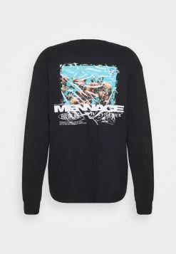 MENNACE FLOWER BUNCH - Long Sleeved Top - Black -Mennace Shop Online efaaf327930145749bd1021ed58ce065