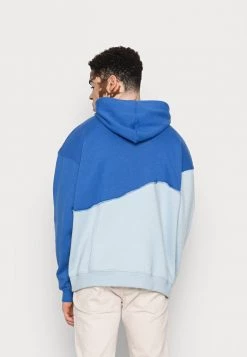 MENNACE UNISEX WAVY SEAM HOODIE - Hoodie - Blue -Mennace Shop Online f1ad9c07d278437d9689719ba3be7d21