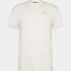 Mennace UNISEX ESSENTIAL - Basic T-shirt - Offwhite