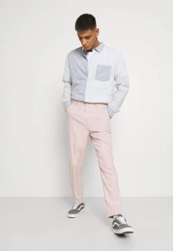 Mennace SUNDAZE TAPERED FIT SUIT TROUSER - Chinos - Pink -Mennace Shop Online f9100b0d9d7144e1a7b39a85fccf63ca