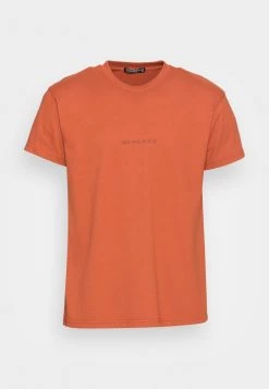 MENNACE UNISEX ESSENTIAL REGULAR - Basic T-shirt - Burnt Orange -Mennace Shop Online fd37fd3cf6d2479088346f49a6373f2e